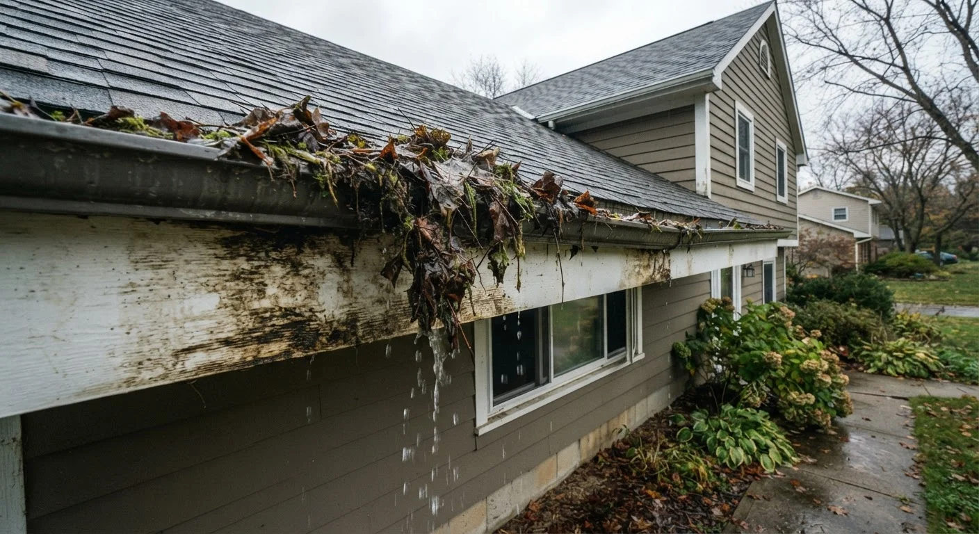 The Real Costs of Skipping Gutter Cleaning (And a Safe DIY Approach)